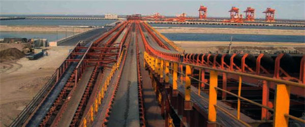 Downwards Transportation Belt Conveyor